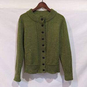 Vintage Style Kancy Kole Green Cardigan Size Small/Medium